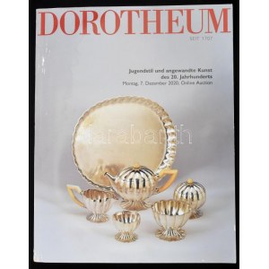 Dorotheum árverési katalógus, jugendstil és avantgárd dísztárgyak témakörben, benne Bedő Imre szoborral...