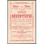 cca 1930 3 db Növényvédelmi reklám kiadvány: 1934 Péti só. 48p., Illés Lajos: Gyümölcsvédelem. 16p. ...