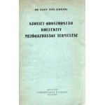 Nagy Iván (Edgár): Szovjet-Oroszország kollektív mezőgazdasági termelése. (Budapest, 1941.) Cserépfalvi ...