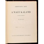 Szentiványi Jenő: A nagy kaland. Ifjúsági regény Biczó András rajzaival. Bp., 1943., Dante. Kiadói félvászon-kötés...