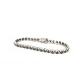 BRACELET IN WHITE GOLD 13.47 GR TENNIS TYPE WITH DIAMONDS - DH-B508