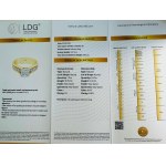 YELLOW GOLD RING - 5.51 GR WITH DIAMONDS - DH-R433