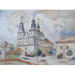 Irena Nowakowska-Acedańska (1909–1983), Kościół dominikanów w Tarnopolu, przed 1951