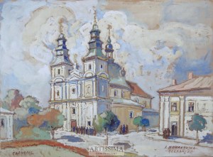 Irena Nowakowska-Acedańska (1909–1983), Kościół dominikanów w Tarnopolu, przed 1951