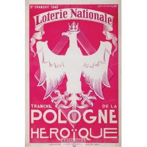 Louis Marcoussis (1878 – 1941), Loterie Nationale – Tranche de la Pologne Heroïque, 1939