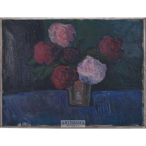 Tadeusz Dominik (1928-2014), Peonies in a vase, 1950s*.