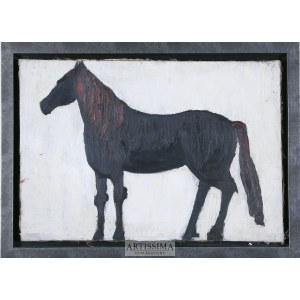 Barbara Jonscher (1926-1986), Black Horse*.