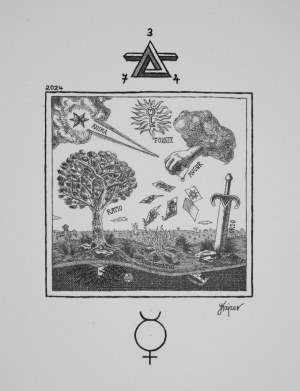 Damian KAJZER (ur. 1997), Revelatio Secunda Verbi Divini, 2024