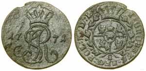 Poland, 1 grosz, 1771 g, Warsaw