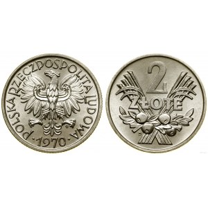 Polska, 2 złote, 1970, Warszawa
