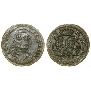 Księstwo Kurlandii, szeląg, 1762, Mitawa
