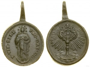 Devotional, religious medal, (ca. 18th century).