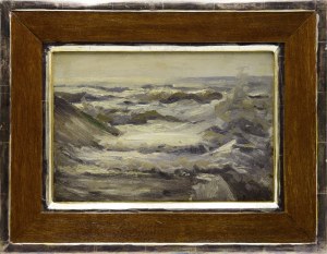 Ferdynand RUSZCZYC (1870-1936), Fale morskie, 1898