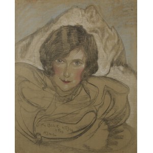Stanisław Ignacy Witkiewicz WITKACY (1885-1939), Portret kobiety - Zofia Kotkowska z domu Zientarska
