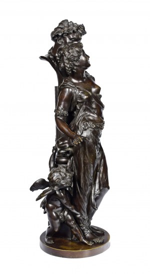Claude Michel CLODION (1738-1814), Satyr i kobieta