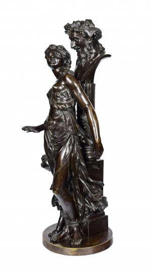 Claude Michel CLODION (1738-1814), Satyr i kobieta