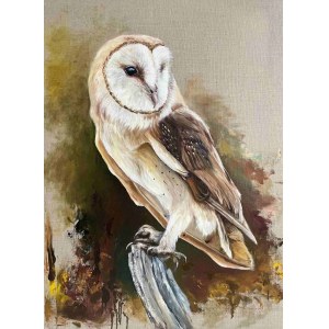 Monika Bartkowiak-Zawadzka, Owl, 2024