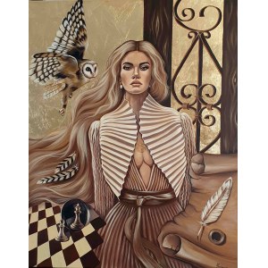 Oksana Malanij, Eyes of Knowledge, 2024