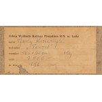 Jerzy Krawczyk (1921 Lodž - 1969 Lodž), Návrat.
