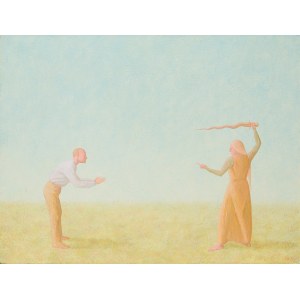 Mikołaj Kasprzyk (ur. 1952, Warszawa), Kłótnia z aniołem, 2006
