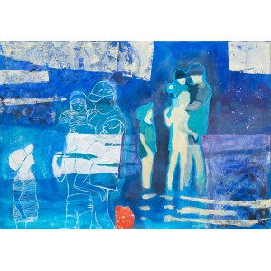 Anna M. Masiul-Gozdecka (ur. 1975), Obraz nr 4 z cyklu Plażowe, 2010