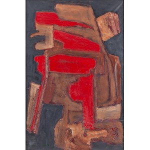 Kazimierz Królikowski (1921 - 1994), Composition with Red