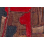 Kazimierz Królikowski (1921 - 1994), Composition with Red