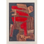 Kazimierz Królikowski (1921 - 1994), Composition with Red