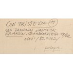 Jan January Janczak (geb. 1938), Con tristezza 11.