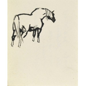 Ludwik MACIĄG (1920-2007), Sketch of a horse