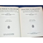 PSAŁTERZ Florjański łacińsko-polsko-niemiecki 1939 [rep.2002]