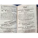 Guida di Varsavia e dintorni per il 1873/4 con mappe della città, mappe ferroviarie e xilografie