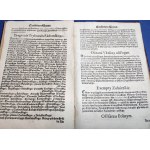 Constuticie of the Crown Seym 1628
