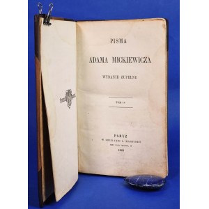 A. MICKIEWICZ - Pan Tadeusz - Parigi 1860