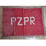 Large Banner of the Polish United Workers