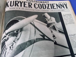 Illustrowany Kuryer Codzienny - three annuals 1933, 1934, 1935