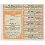 Tow. Kredytowe Ziemskie we Lwowie, List Zastawny na 1000 zł, 193(4) r. Lwów