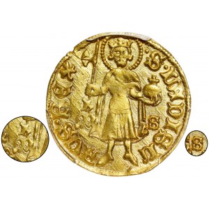 Hungary - Sigismund (1387 - 1437) Goldgulden Neustadt