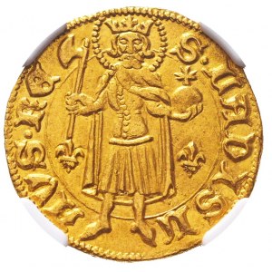 Hungary - Sigismund (1387 - 1437) Goldgulden Kaschau