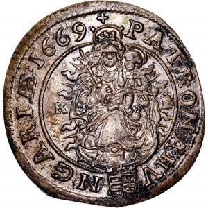 House of Habsburg - Leopold I. (1657-1705) VI Kreuzer 1669 KB
