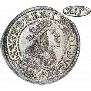 Haus Habsburg - Leopold I. (1657-1705) 3 Kreuzer 1661 KB
