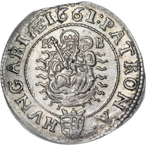 Haus Habsburg - Leopold I. (1657-1705) 3 Kreuzer 1661 KB