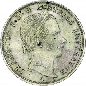 House of Habsburg - Franz Joseph I. (1848-1916) ¼ Gulden 1859 A
