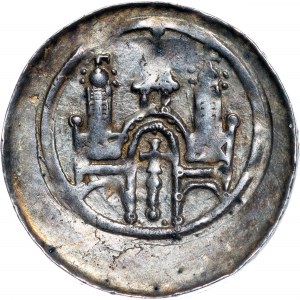 GERMANY, Selz (Abtei). temp. Heinrich VI. (1169-1197) AR Pfennig