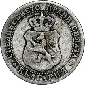 Bulgaria - Alexander I, 20 Stotinki 1888