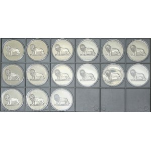 Congo 10 Francs LOT - 15 pcs