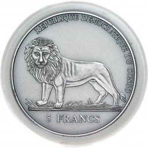 Congo 10 Francs 1995 Calendar Coin