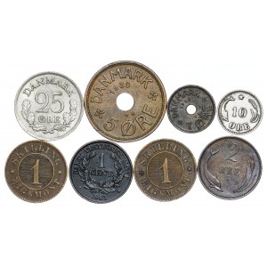 Denmark LOT - 8 pcs