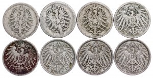 German States - LOT - 8 pcs