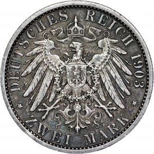 Germany - Wilhelm Ernst 2 Mark 1903 A